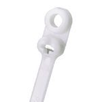Panduit® Dome-Top® Barb-Ty® BC2S-S10-C BC Series 2-Piece Standard Cable Tie, 8-1/2 in L x 0.185 in W x 0.052 in THK, Nylon, Natural