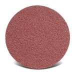 CGW® 59529 Coated Abrasive Disc, 2 in Diameter Disc, 80 Grit, Fine Grade, Aluminum Oxide Abrasive, Roll-On Attachment