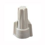 IDEAL® TWISTER® 30-341J 341 Flame-Retardant Wire Connector, Swept Wing/Ribbed Shell Style, Live Action/Square Wire Spring, 22 to 8 AWG Wire, Aluminum/Copper Wire, Thermoplastic Polyester/Steel