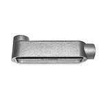 Red Dot® BLB8-TB Mogul Series Back Opening Conduit Body, 3 in Hub, Iron, Electro-Galvanized