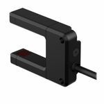 Banner Engineering SL30VB6VY SL30 Self-Contained Slot Sensor, Slot, 30 mm, Visible Red Sensing Beam, 0.3 ms Response Time, Bi-Polar 1 NPN/1 PNP Output