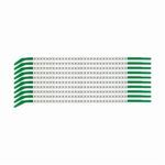 Brady® SCN09-8 Clip Sleeve™ Pre-Printed Wire Marking Sleeve, 0.098 to 0.11 in Wire, Nylon, 8 Legend