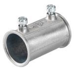 Bridgeport® 241-DC Conduit Coupling, 3/4 in, For Use With: Aluminum/Steel EMT Conduit, Die Cast Zinc, Ball Burnished/Mirror Smooth