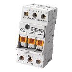 Ferraz Shawmut UltraSafe™ USFMCCI Fuse Module With Indicator, 600 VAC/VDC, 30 A, 10 to 6 AWG Wire, 3 Pole