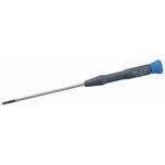 IDEAL® 36-243 Slim Electronic Screwdriver, Cabinet Point, 1/8 in Point, 11-1/4 in OAL, Plastic Handle, Polished Chrome