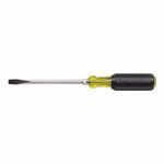 Klein® 602-6 Heavy Duty Screwdriver, Keystone/Slotted Point, 5/16 in Point, 10-15/16 in OAL, Plastic Handle, Nickel Chrome Plated