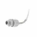 Molex® MAX-LOC® 5624NM 130099 Strain Relief Cord Sealing Grip With Mesh, 3/4 in Trade, 0.375 to 0.437 in Cable Openings, Nylon