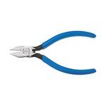 Klein® D209-5C Electronics Hot Riveted Midget Diagonal Cutting Plier, Short Jaw, 11/16 in L x 9/16 in W x 3/8 in THK Jaw