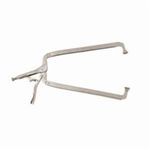 Irwin® Vise-Grip® The Original™ 20 11SP® Fixed Tip Standard Locking C-Clamp, Nickel Plated, 2-5/8 in Throat Depth