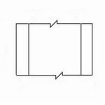 Brady® CleanLift™ THT-92-498-2 Repositional Printer Label, 165 ft L x 3/8 in W, B-498 Vinyl Cloth, White