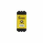 Bussmann CUBEFuse™ Low-Peak™ TCF60 Finger-Safe Time Delay Fuse, 60 A, 600 VAC/300 VDC, 300/100 kA Interrupt, Class: CF, Square Body