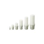 SMC® AN20-02 AN Air Silencer, 1/4 in BSPT Port, 145 psi Pressure, 41 to 140 deg F, 14 mm Hex, 45 mm OAL