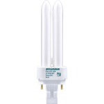 Sylvania DULUX® D ECOLOGIC® CF13DD/E/830/ECO/20721 Double Tube Compact Fluorescent Lamp, 13 W Wattage, CFL Lamp