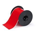 Brady® B30C-4000-595-RD Label Tape, 100 ft L x 4 in W, For Use With: BBP®31, BBP®33 and BBP®35 Thermal Transfer Printers
