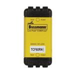 Bussmann Low-Peak™ CUBEFuse™ TCF60RN Finger-Safe Non-Indicating Time Delay Fuse, 60 A, 600 VAC/300 VDC, 300/100 kA Interrupt, Class: CF, Cube Body