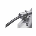 Crouse-Hinds LCC4 Cable Tray Conduit Clamp, 1-1/4 in Conduit, Cast Iron, Aluminum Acrylic Painted/Electro-Galvanized