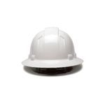 Ridgeline® HP54110 Full Brim Standard Hard Hat, High Density Polyethylene, 4-Point Suspension, ANSI Electrical Class Rating: Class C/E/G, ANSI Impact Rating: Type 1, Ratchet Adjustment