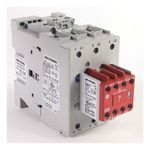 Rockwell Automation 100S-C72DJ14C Safety Contactor, 24 VDC Coil, 72 A Maximum Load Current, 1NO-4NC Contact Configuration, 3 Pole