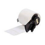 Brady® BMP® 61 BMP® 71 TLS 2200® TLS-PC Link™ ToughBond® PTL-30-499 Rectangular Wire and General ID Label, 1-1/2 in W, White Legend/Background, B-499 Nylon