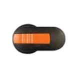Ferraz Shawmut HB65X External Front Operation Rotary Pistol Disconnect Switch Handle, 65 mm L x 66 mm W, Polyamide PA66/6 Stainless Steel, Black