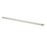 PREMISE WIRING PremiseTrak® PT1BC7 1-Channel Non-Latching Standard Raceway Base and Cover, 7 ft L x 3/4 in W x 0.68 in H, Extruded Thermoplastic, Off-White