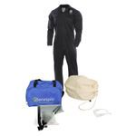 ArcGuard® KIT2CV11NGMD Arc Flash Kit, UltraSoft®, Hazard Risk Category (HRC): 2, Hood/Face Shield Max Arc Flash Protection: 12 cal/sq-cm, Garment Max Arc Flash Protection: 12 cal/sq-cm, ASTM 1506-10a, Coverall Garment, M