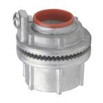 Crouse-Hinds Myers™ STG 5 Insulated Male Grounding Hub, 1-1/2 in For Use With: Rigid/IMC Conduit, Zinc, Nickel Polished Chrome