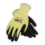 G-Tek® KEV™ 09-K1660-M Medium Weight Cut-Resistant Gloves, M, Nitrile Coating, Elastic Knit Wrist Cuff, Resists: Abrasion, Puncture and Tear