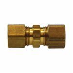 Midland Industries 18066 Tube Union, 3/8 in, Compression, Brass, Import