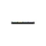 Leviton® 5G596-U24 1-RU Flat Patch Panel, 24 Ports, Category: Cat 5e, 26 to 22 AWG Terminal, Plastic/14 ga Steel