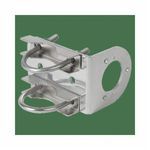 SureCall® SC-MOUNT-POLE Type L Antenna Mounting Bracket, For Use With J-Bar Mounting Pole, Stainless Steel, Black
