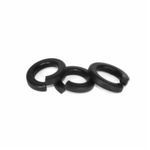 BBI 342550 Heavy Split Through Hardened Lock Washer, Imperial, 1-1/8 in, Medium Carbon Steel, Black