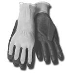Cully™ 67652 Work Gloves, Work Glove, L, Acrylic Knit Shell, Blue/Gray, Knit Wrist Cuff, Latex Coating