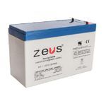 Zeus® PC7-12 Lead Acid Battery, Sealed Lead Acid, 12 VDC, 7 Ah, 14.4 to 15 VDC Charge