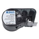 Brady® M-49-427 M Series Rectangular Self-Laminating Wire and Cable Label, 3/8 in W, Black on White/Clear Legend/Background, B-427 Vinyl