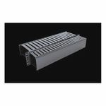 Multilink® 10-4159 Double Sided Horizontal Cable Manager, 3 in W x 3 in D, High Grade Polymer