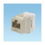 Panduit® NetKey™ NK688MIW 8-Position 8-Wire Cat 6 Punchdown Unshielded Keystone Jack Module, ABS/Polycarbonate, Office White