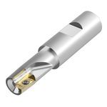 Kennametal® 2623857 Mill 1-14™ Indexable Square Shoulder End Mill, 1 in Diameter Cutting, Cylindrical/Weldon Shank, EC/EP Insert, 0 deg Lead Angle, 0.58 in Maximum Depth of Cut, Yes Through Coolant