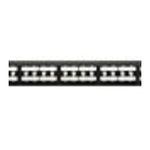 Panduit® PanNet® Mini-Com® CPP48HDWBLY 1-Unit Flat High Density Unshielded Modular Patch Panel, 48 Ports, ABS/Cold Rolled Steel