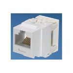 Panduit® NK688MEI NetKey® Unshielded Keystone Jack Module, Cat 6 Module, Surface Mounting, 1 Ports, ABS, Electric Ivory