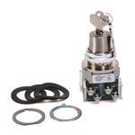 Rockwell Automation 800T-N61KP4 Non-Illuminated Twist/Key Release Operator, 30.5 mm, 4 Positions