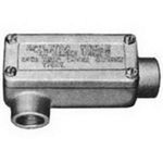 Appleton® Unilets™ ERLR75 ER Series LR-Style Dust-Ignitionproof Explosionproof Conduit Outlet Box With Cover, 3/4 in, Triple Coated