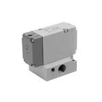 SMC® VPA544-1-03NA VPA 3-Port Air Operated Valve, NPT End Style, 0.2 to 1 MPa Pressure, Die Cast Aluminum Body