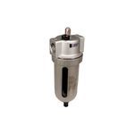 SMC® NALF400-N04 NAL Series Auto Feed Lubricator, 1/2 in NPT Port, 100 psi Pressure, Polycarbonate Bowl