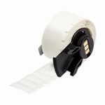 Brady® WorkHorse™ PTL-20-423 Printer Label, 1 in L x 2 in W, White Legend/Background, B-423 Polyester