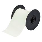 Brady® BradyGlo™ B30C-4000-526 High Intensity Photoluminescent Printer Tape, 50 ft H x 4 in W, Glow Legend/Background, B-526 Polyester