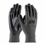 G-Tek® GP™ 34-C232-M Economy Grade Work Gloves, Coated Glove, Seamless Style, M, Foam Nitrile Palm, Foam Nitrile, Black/Gray, Knit Wrist Cuff, Foam Nitrile Coating, Resists: Abrasion, Cut, Puncture and Tear, Nylon Lining