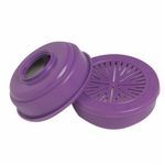 North® by Honeywell 7580P100 Replacement Filter, For Use With: 5400, 5500, 7600 and 7700 Series Respirators, P100 Filter Class, 99.9 % Filter Efficiency, Magenta, Resists: Airborne Particulates and Chemical
