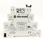 Rockwell Automation 700-HLT22U2 GP Terminal Block Relay,220 240 V AC/DC,Electromechanical Relay Output,Spring Clamp,DPDT (2 C/O) 14mm,Standard Silver Contacts,No Leakage Current Suppression,No Haz Loc Certification,The Std Package Is 10 Pc/Box