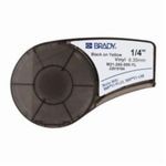 Brady® M21-250-595-YL M Series Printer Label, 21 ft L x 1/4 in W, For Use With: BMP®21-PLUS and BMP®21-LAB Printers